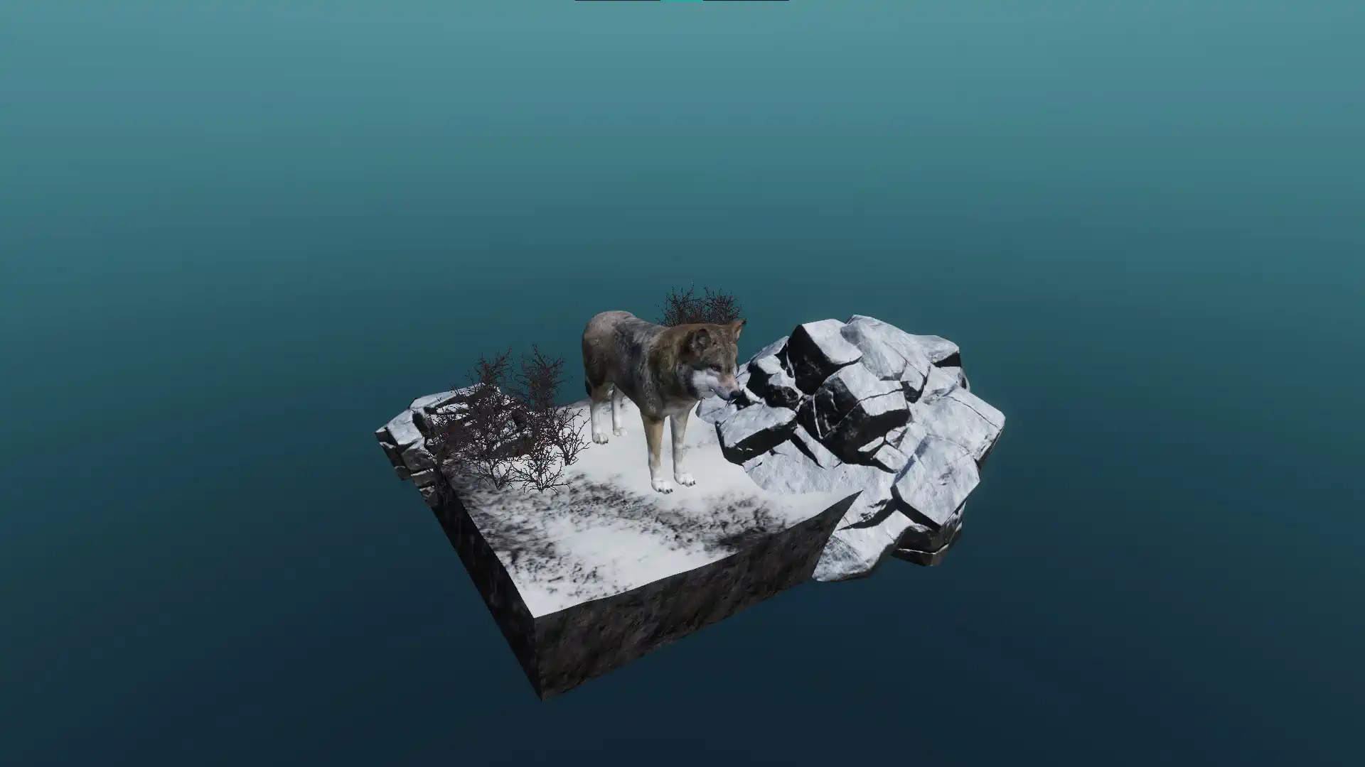 Der europäische Grauwolf