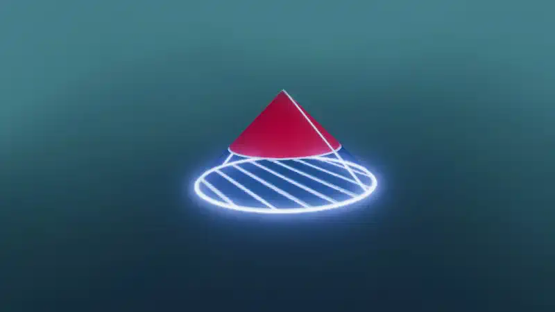 The volume of a truncated cone