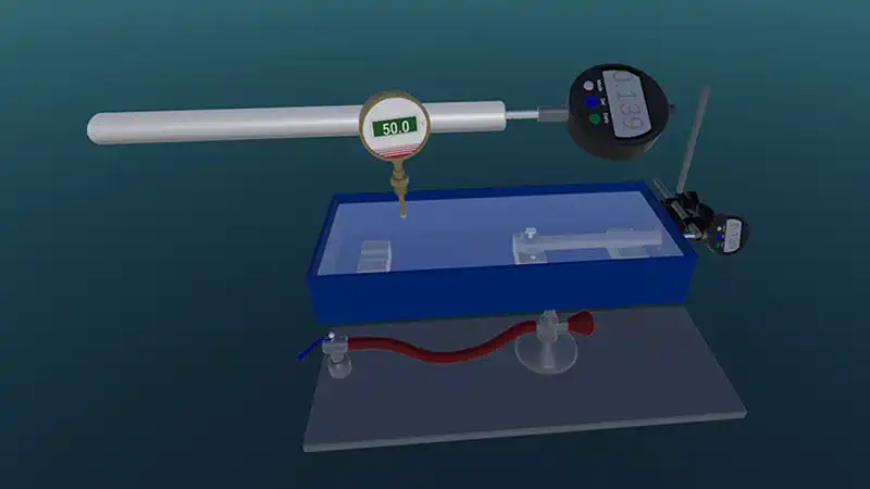 Measuring the coefficient of thermal expansion