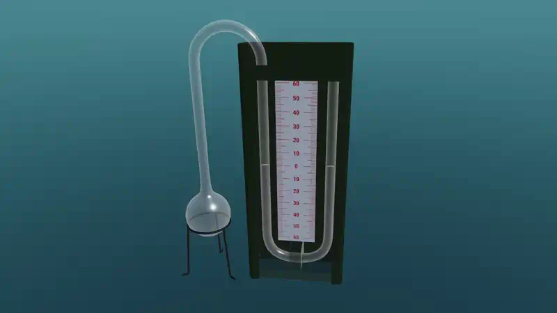 Pomiar ciśnienia na podstawie prawa hydrostatyki